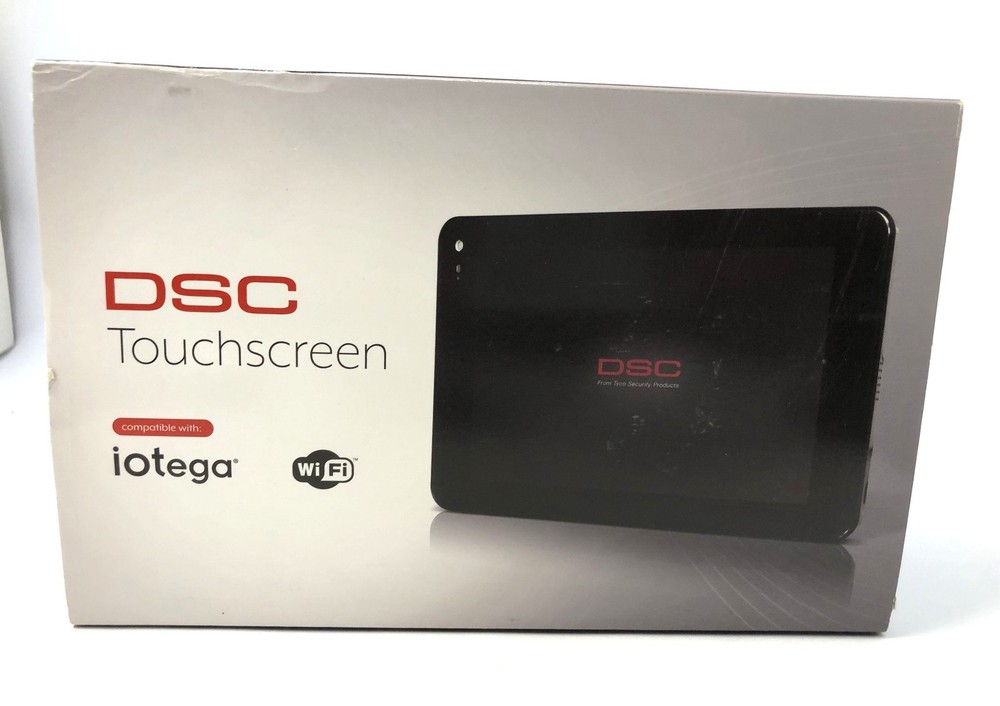 DSC WS9TCHW NA Wireless Touchscreen Security Keypad – Excellent Condition