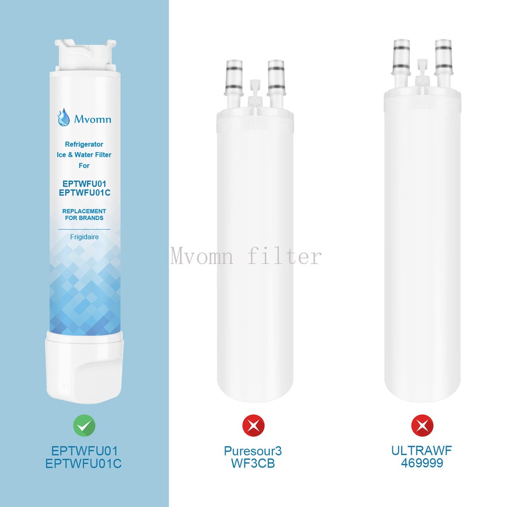 For Frigidaire EPTWFU01 Pure Source Ultra 2 Refrigerator Water Filter Replac..