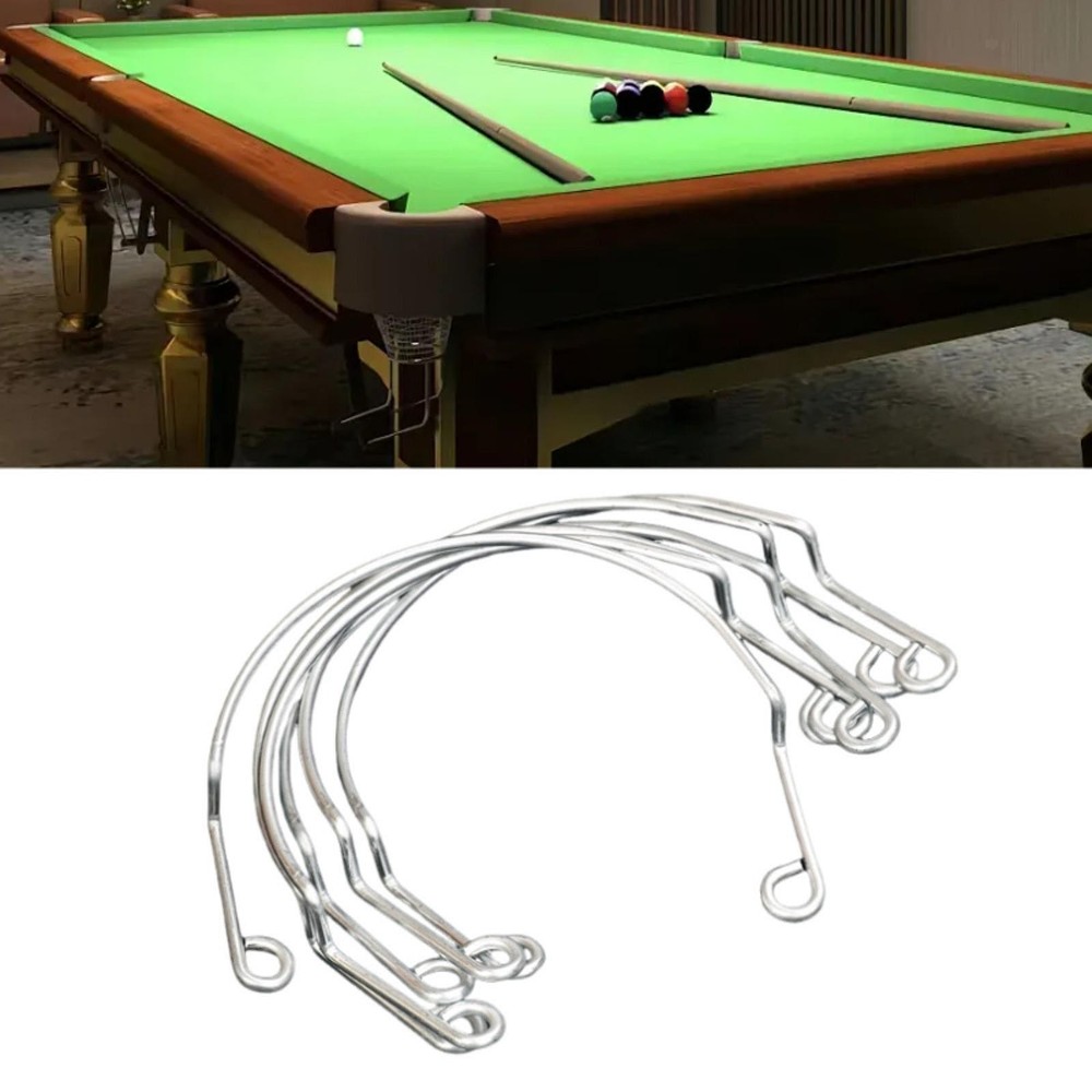 6x Pool Table Net Bag Fixator Easy Installation Billiard Corner Support