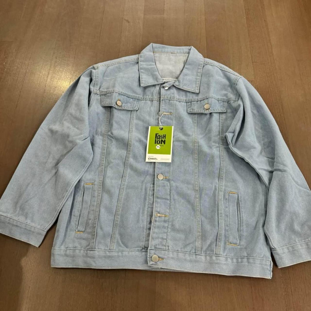 men's denim jacket Size L