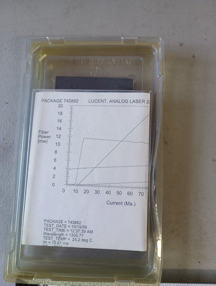 LUCENT 745882 40nw 1300nm New! patch
