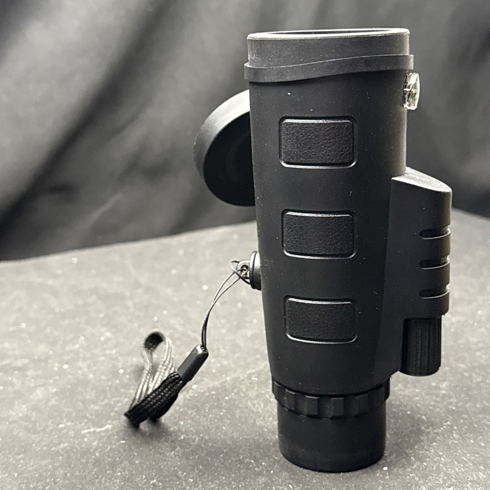 Monocular Scope with Compass Strap Caps Birding Hunting