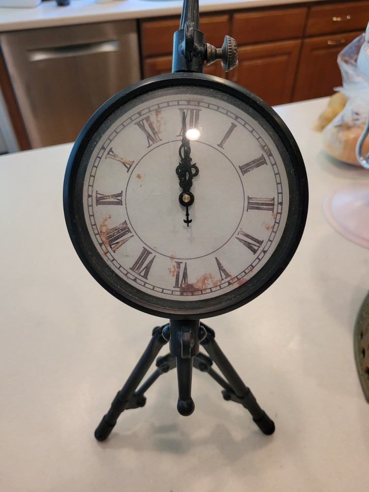 Vintage Tripod Base Clock