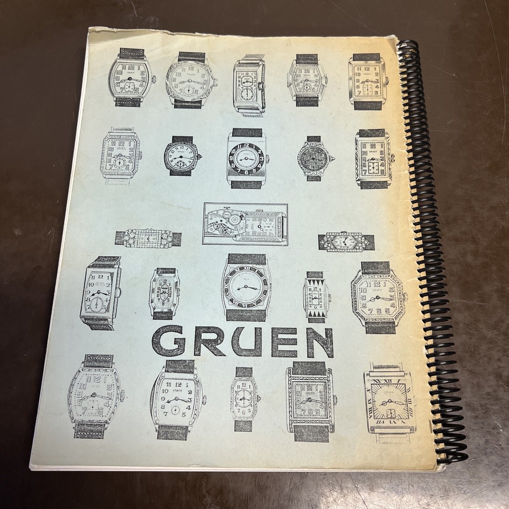 GRUEN GUILD MASTERBOOK - PRICE GUIDE BY Roy Ehrhardt