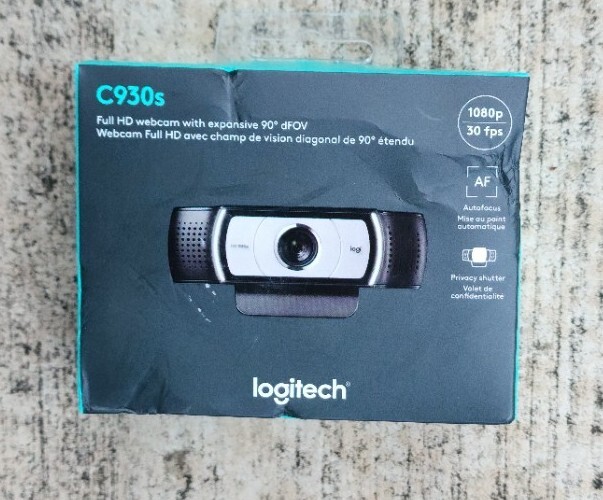 Logitech C930s 60 fps Webcam