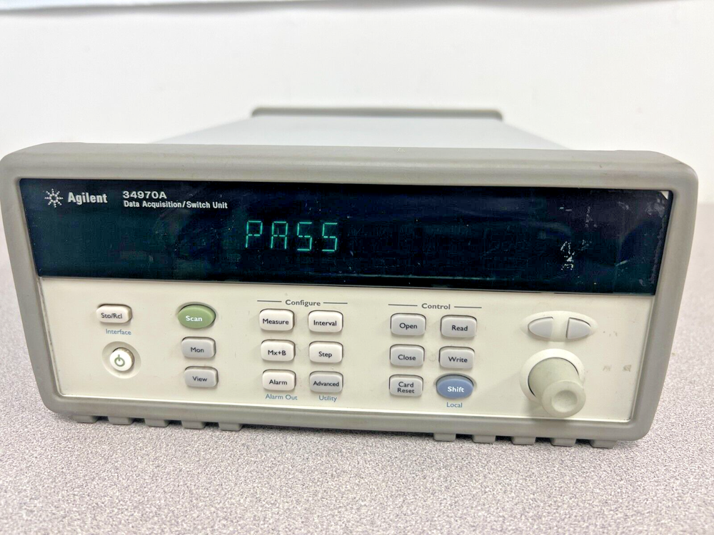 HP AGILENT 34970A DATA ACQUISITION SWITCH UNIT