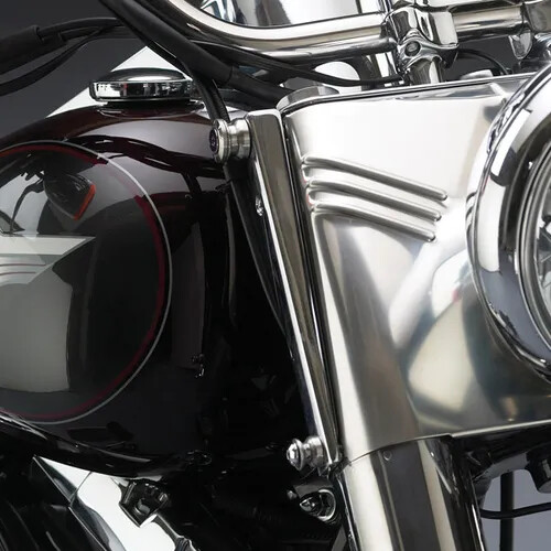 NC Windshield Mount Hardware Kit Quick Release Chrome Softail Deluxe 05-17