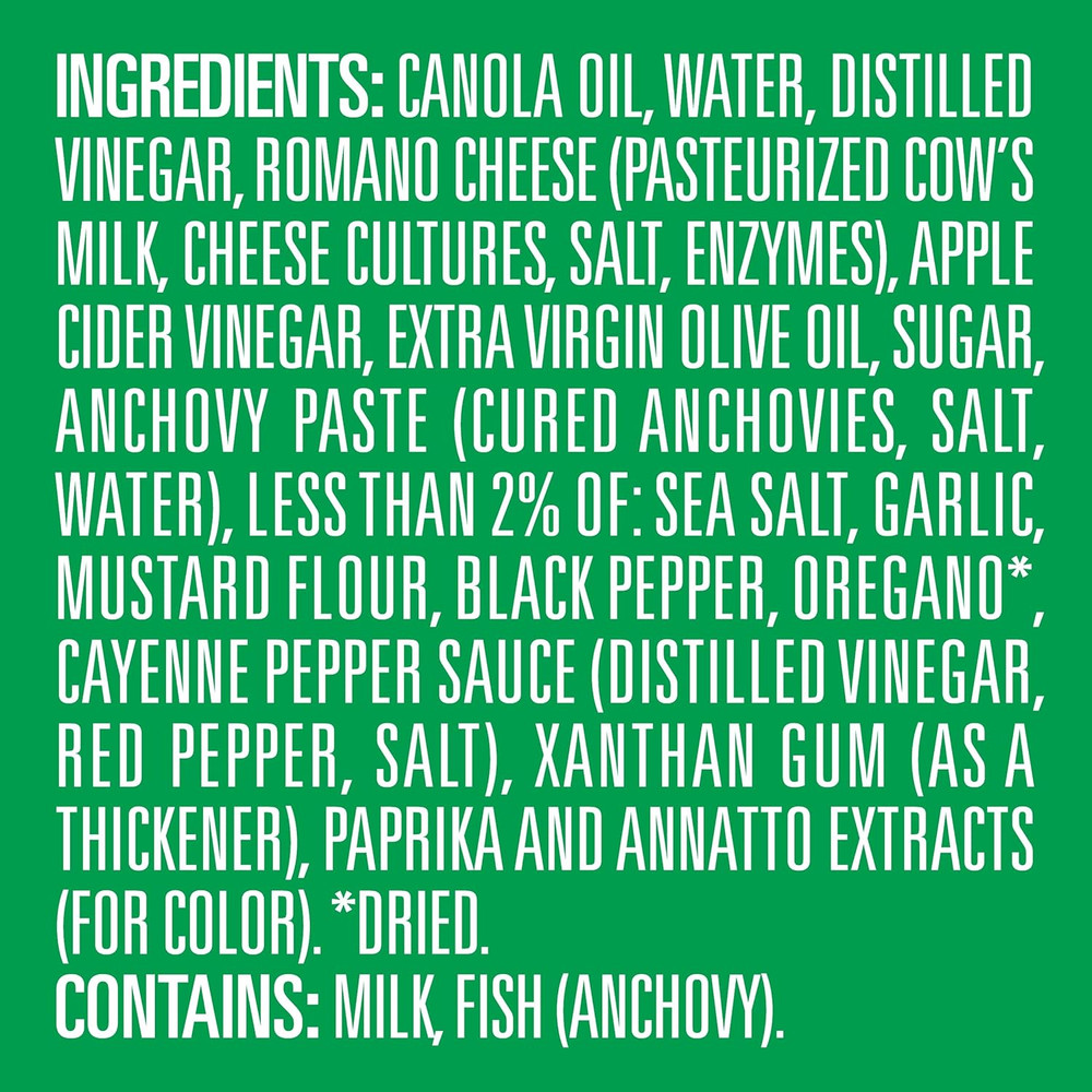 Caesar Salad Dressing, 16 Oz