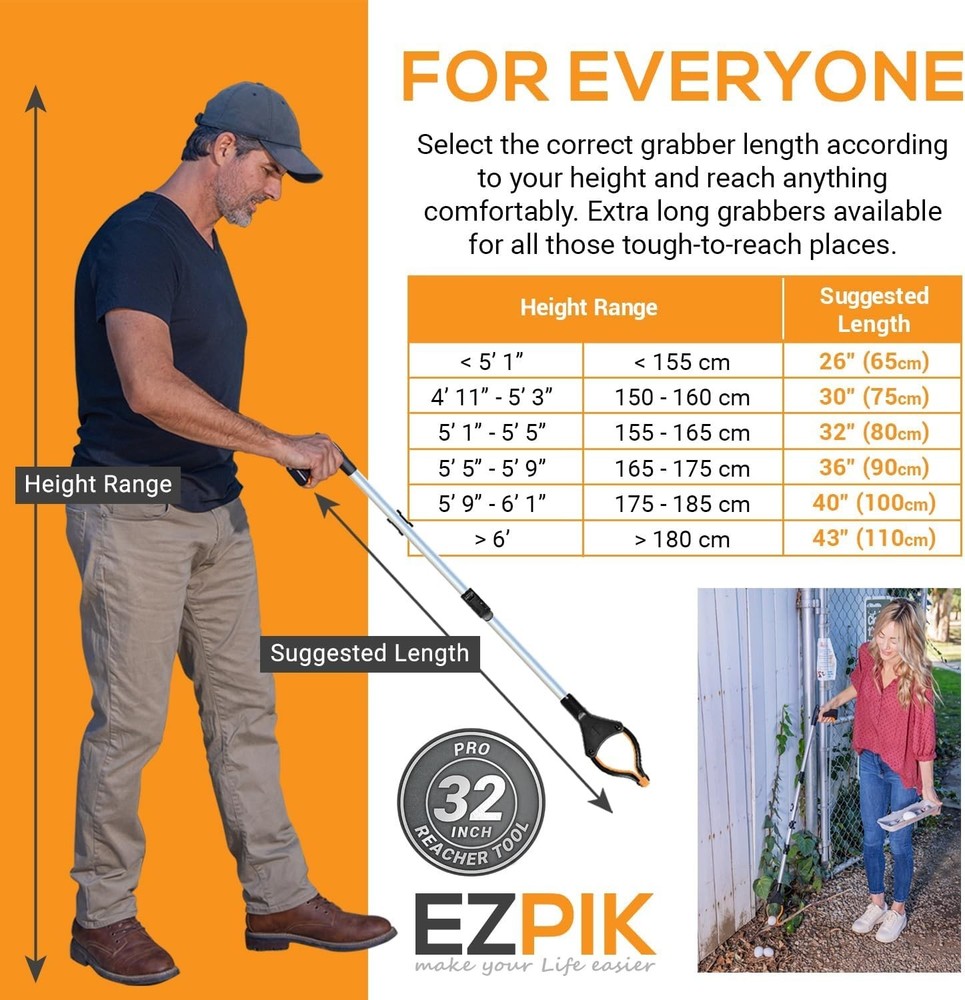 Heavy Duty Pickup Trash Picker Upper Equipment