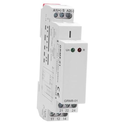 Electronic Impulse Latching Relay, GRM8-01 16A Memory GRM8-01AC/DC12V~240V