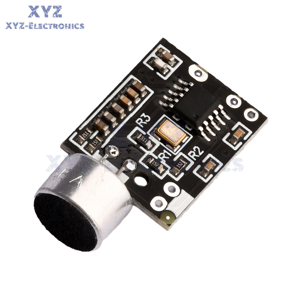 Wireless Microphone FM 88.7MHz Transmitter Module Support Dual-channel Stereo
