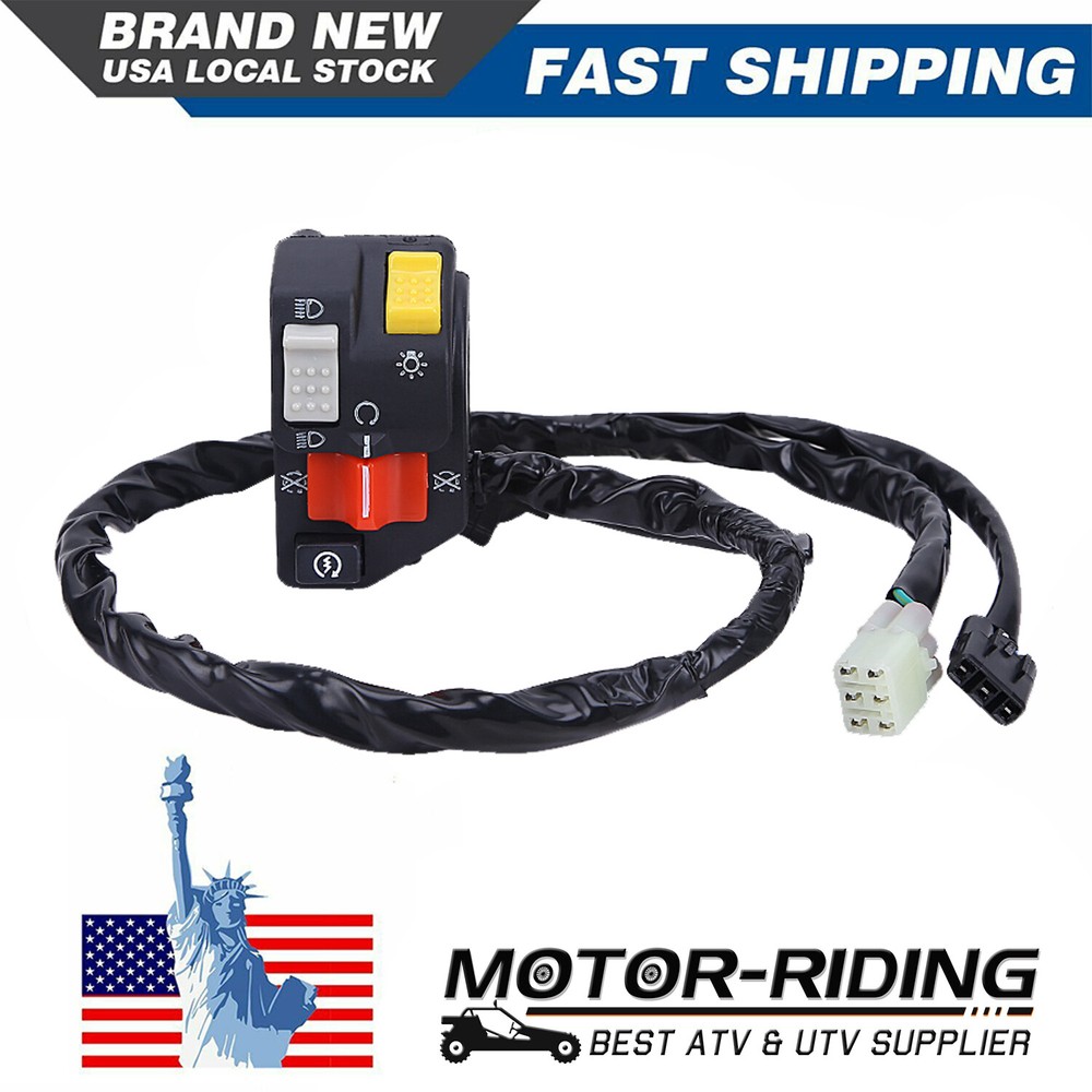 For Honda 2005-2007 TRX400EX EX Switch Assembly Lighting Starter Kill Start Stop