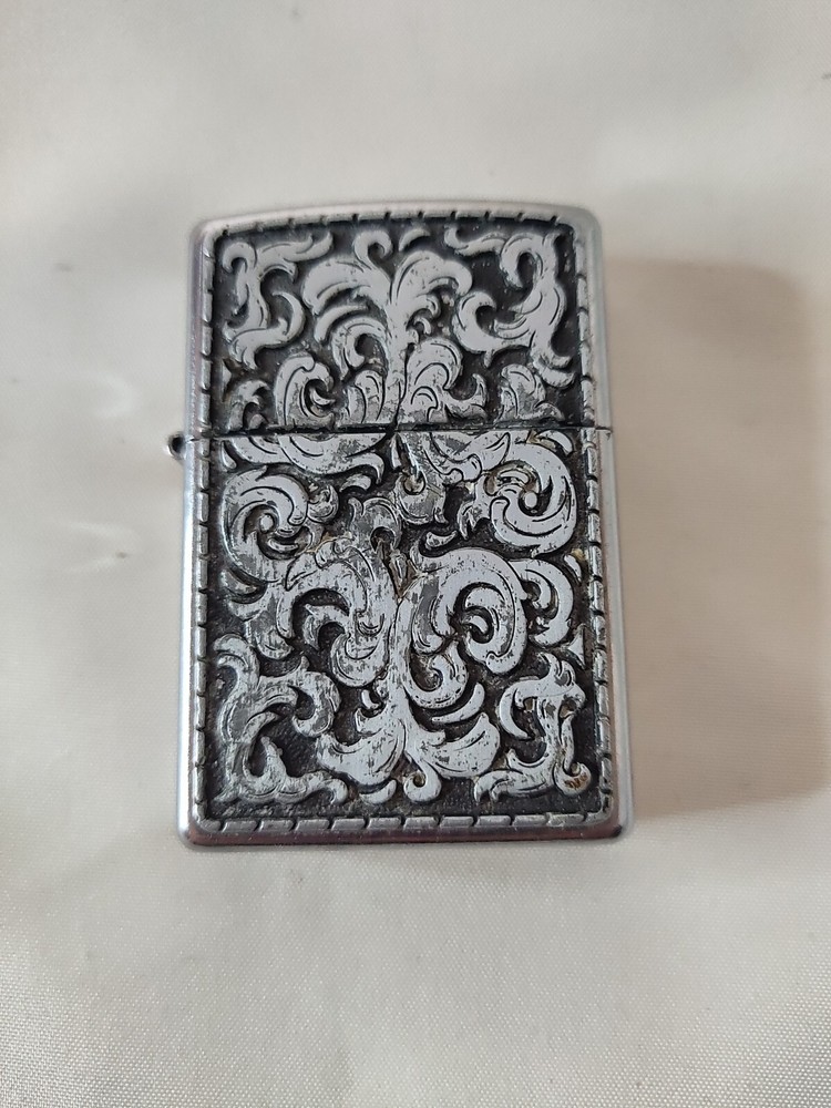 Zippo Lighter Marlboro Storming Scroll Filigree D03