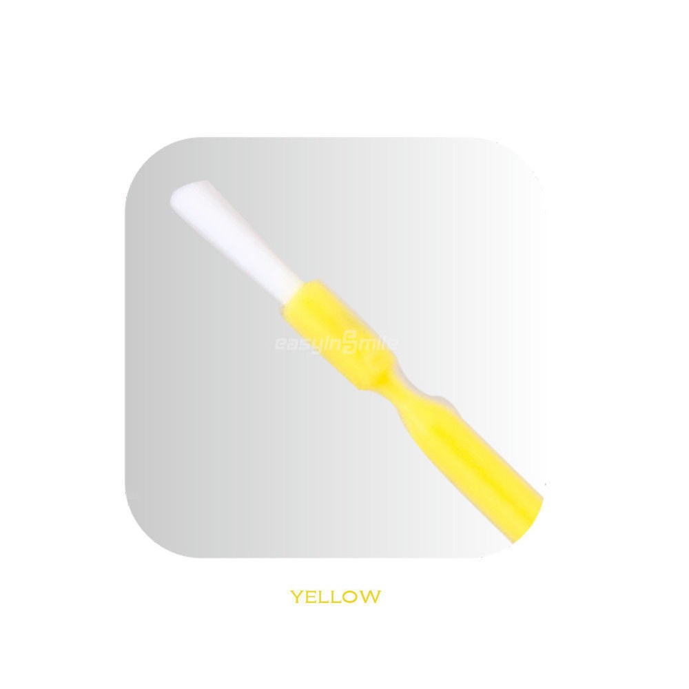 200Pcs Dental Disposable Micro Brush Bendable Applicator 4 Assorted Regular 10CM