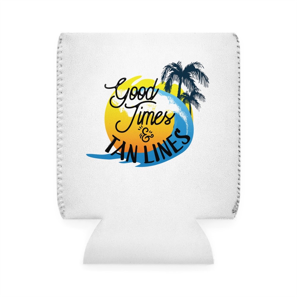 Good Times & Tan Lines - Can Cooler Sleeve