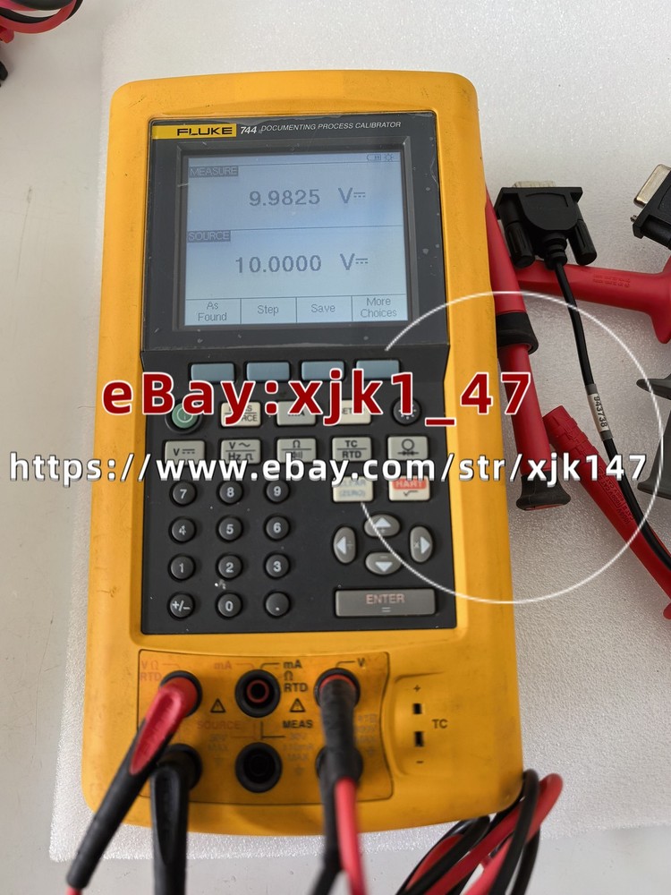 Fluke 744 Record multi-function process calibrator