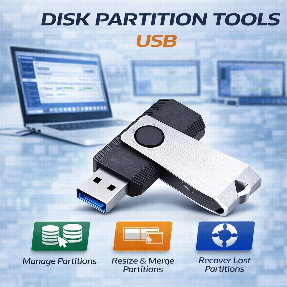 Ultimate Computer Repair Toolkit USB | Bootable Recovery & Diagnostics | 5 PACK