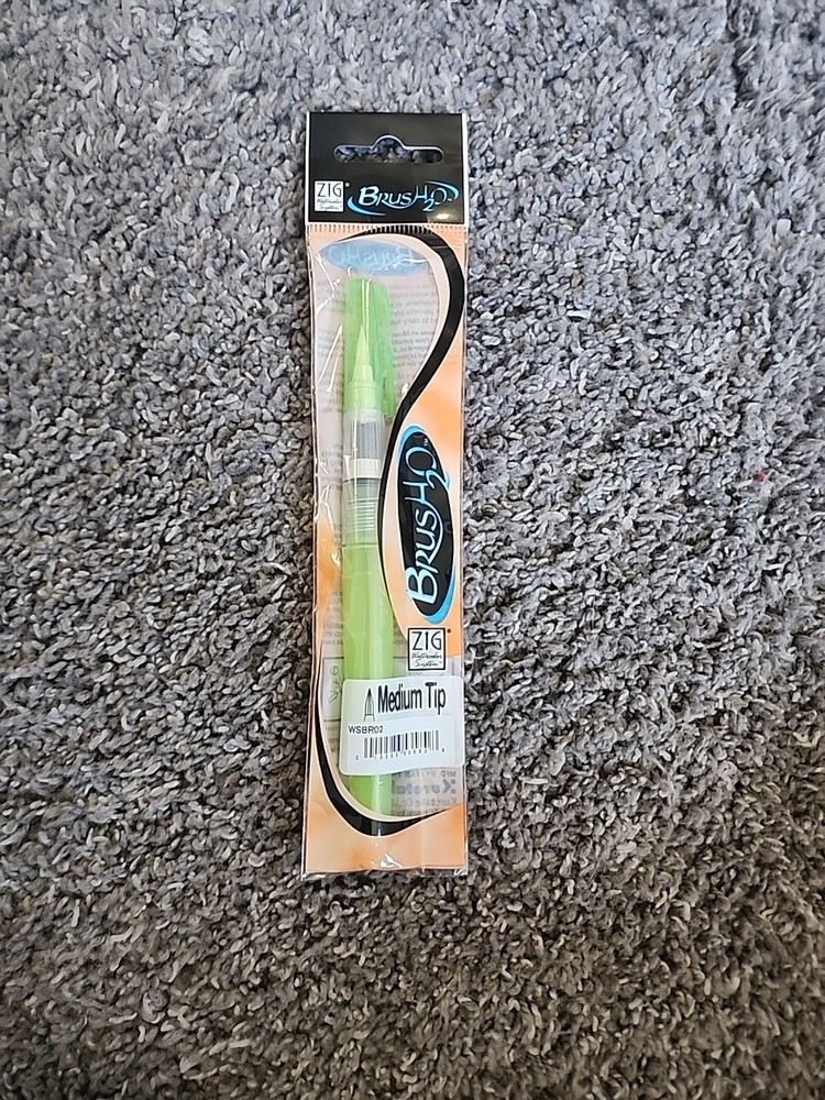 Zig Kuretake Brush H2O Water Brush ~ Medium Tip