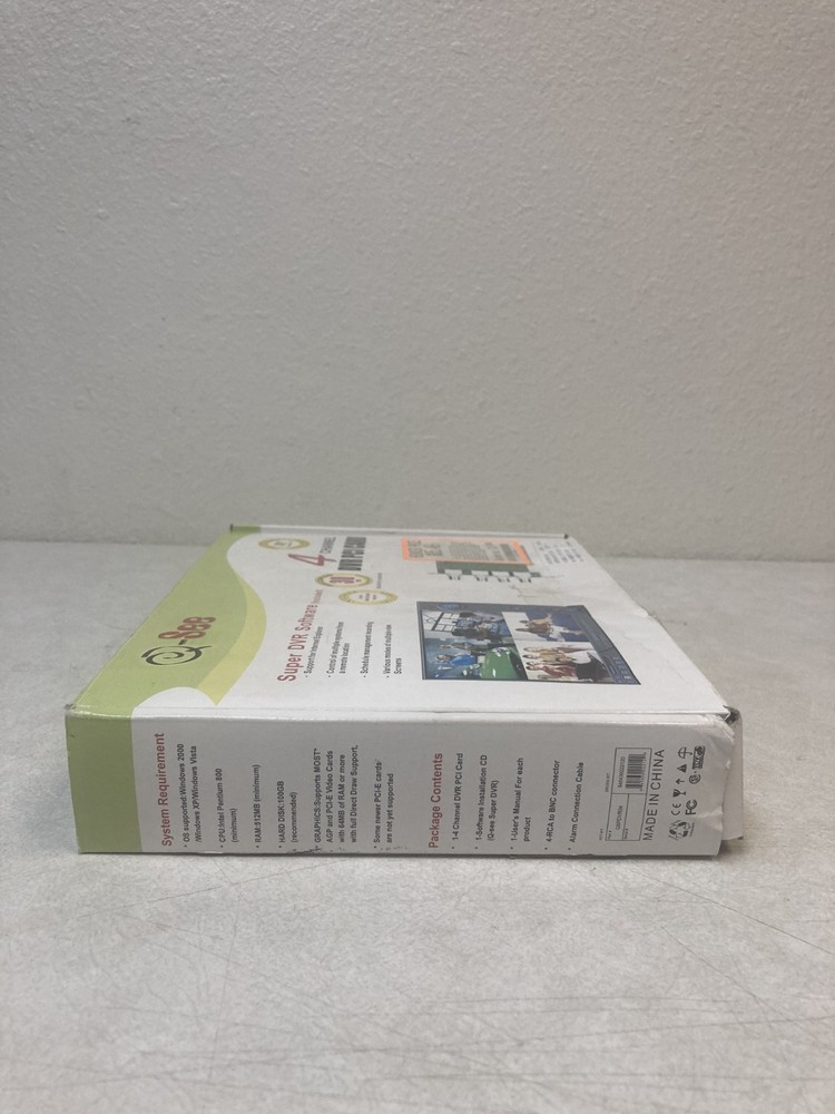 Q-See 4 Channel Network DVR Compression Model QSD9004