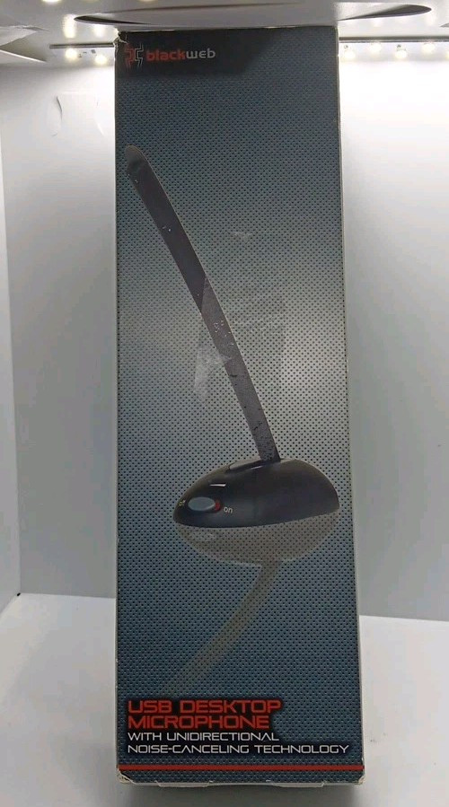 Blackweb BWA18HO018 USB Desktop Microphone