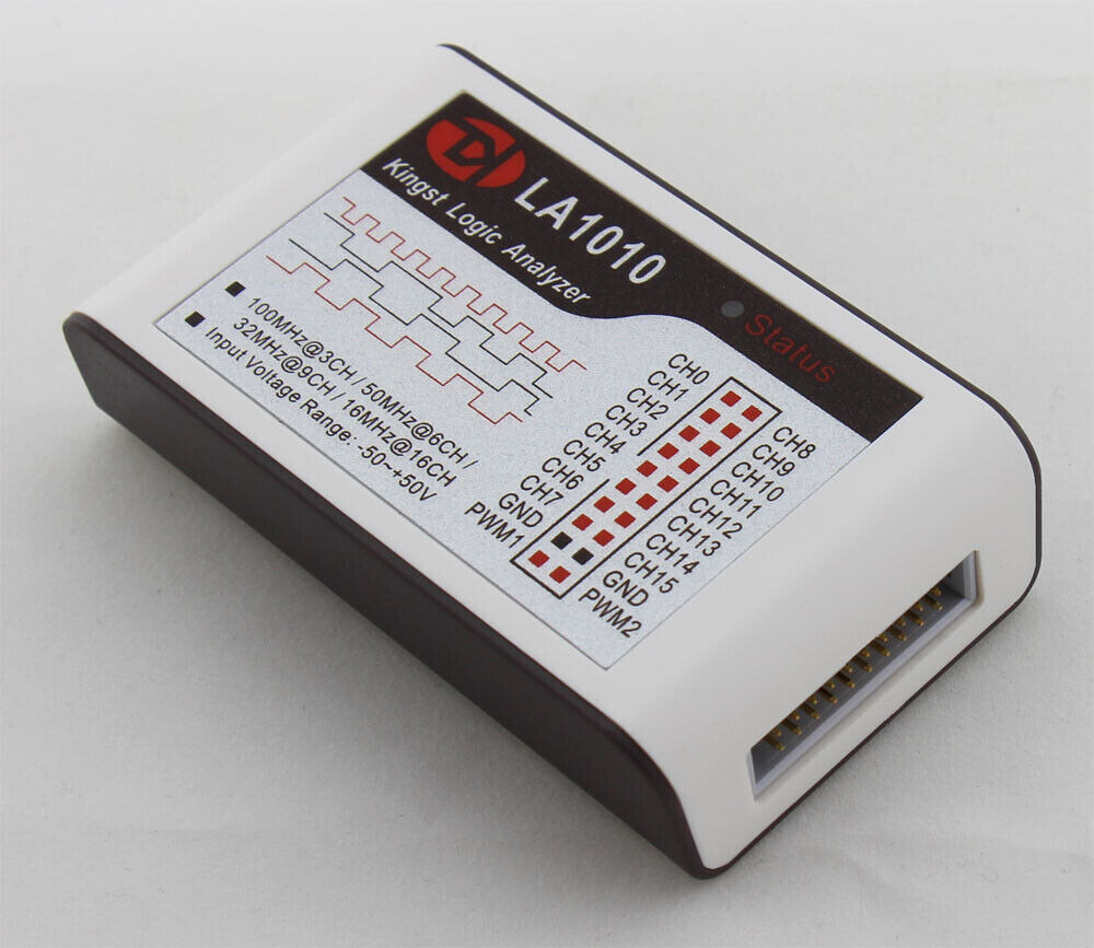 LA1010 Logic Analyzer USB2.0 16M 16CH 10G MCU ARM FPGA DSP Debugging Tools
