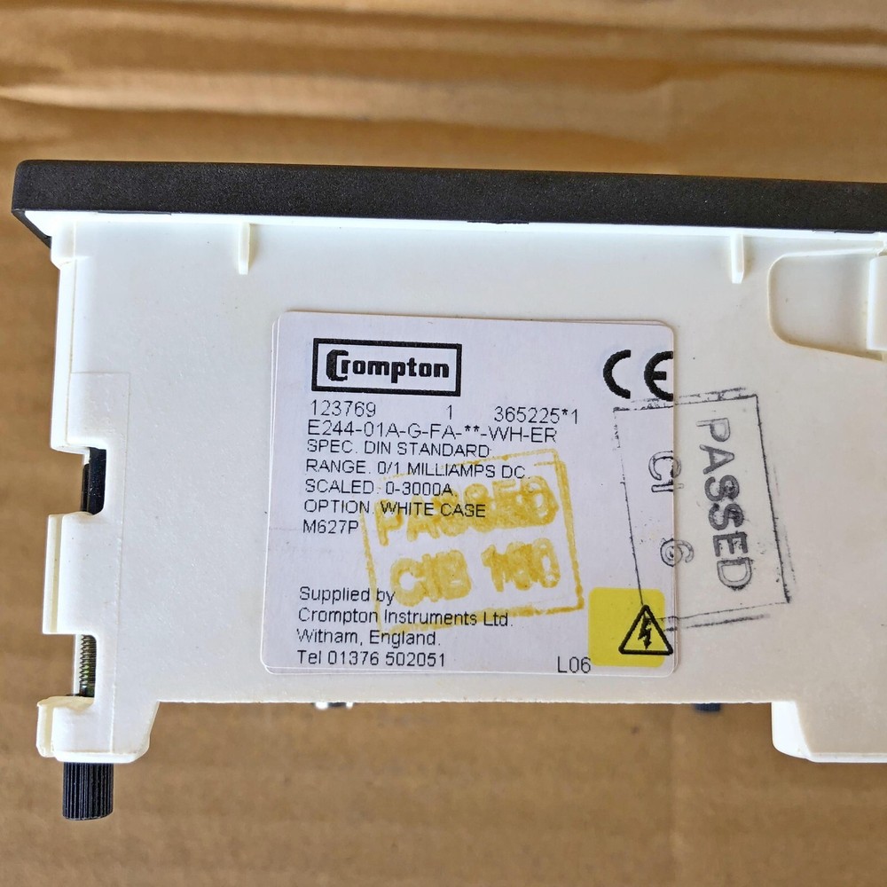 CROMPTON E24401AGFAWHER AMP METER 123769 M627P