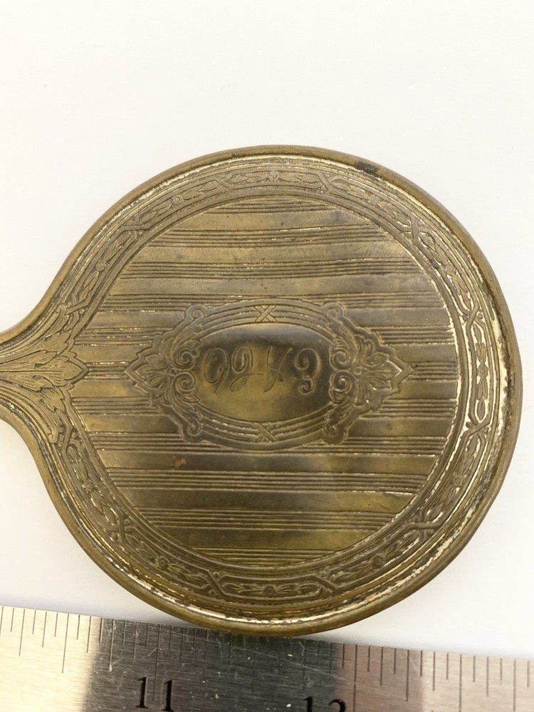 antique Edwardian-era handheld Mirror