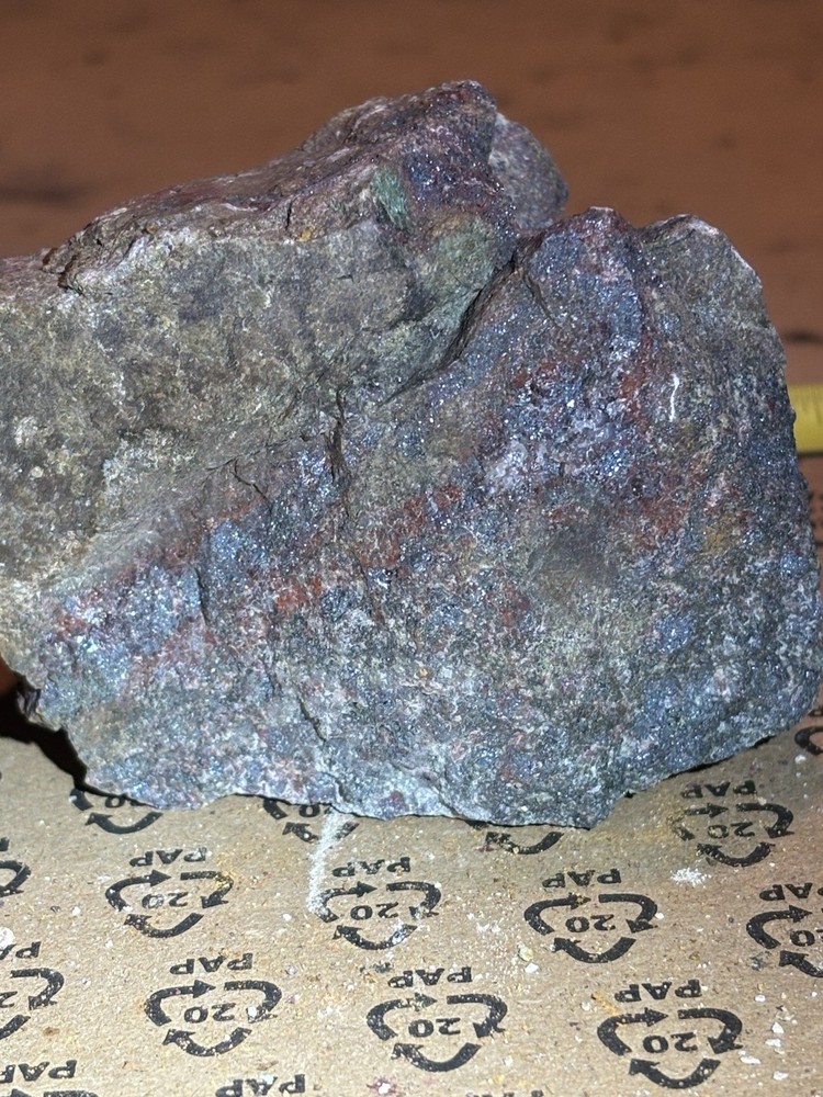 rich silver gold ore sample