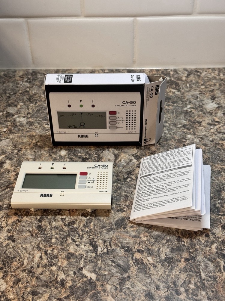 Korg CA50 Chromatic Tuner - Latest Model