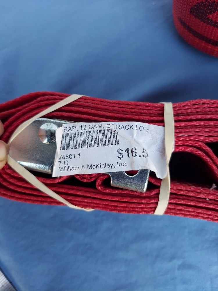 Snappin Turtle E Track Camlock Logistics Strap 16ft.