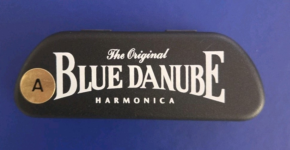 Blue Danube Harmonica The Original, W Case, A Scale