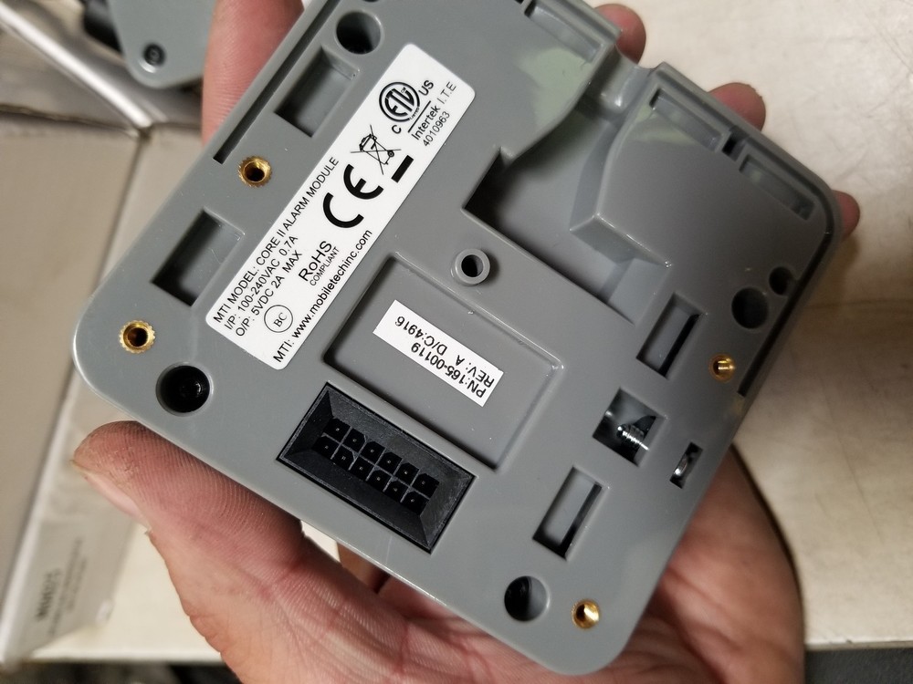 x2 lot MTI CORE II w/Power Booster Mobile Technologies sensor-based alarm system