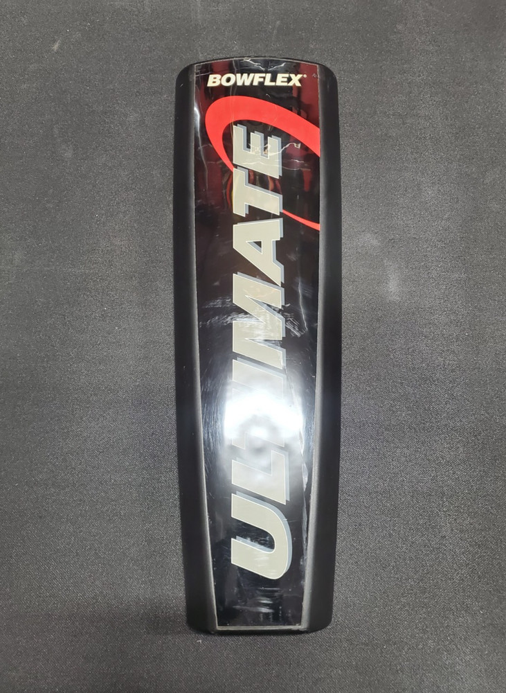 Bowflex Ultimate Bench Vertical Replacement Nameplate Placard w/ Hardware OEM