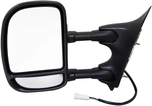 Dorman Side View Mirror - Left Power Telescopic Black Round Plug 955-363