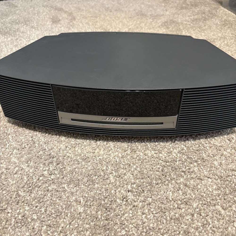 Bose Wave Music System III AM/FM CD Player Clock With Remote & Cable Tested