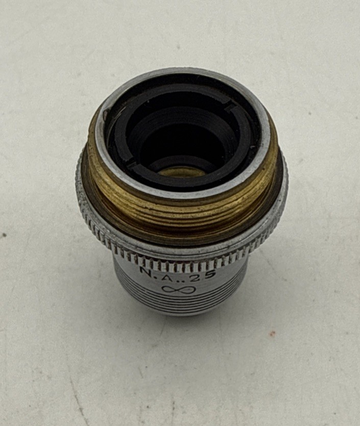 AO Spencer Microscope Objective CAT 1076 10X N.A. 2.5 Infinity
