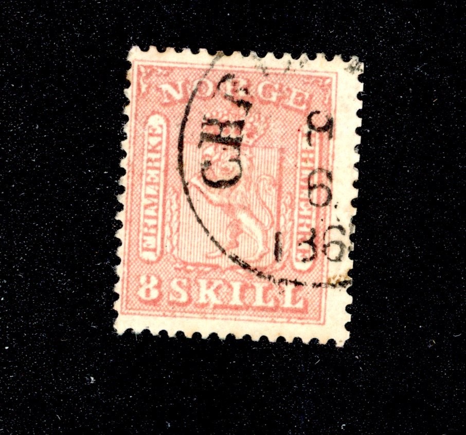 NORWAY--Individual Stamp Scott #9