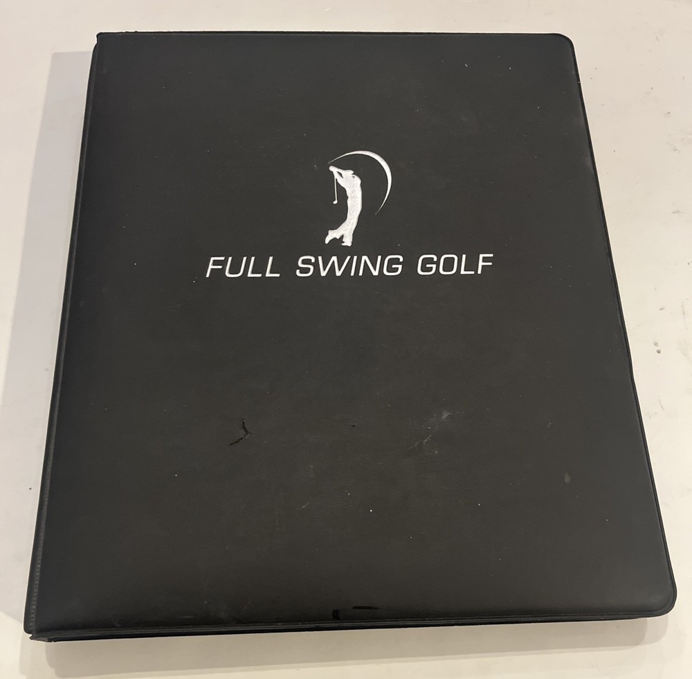 Full Swing Golf Simulator Tribute 2.0 4808 Software Operation Manual Kit