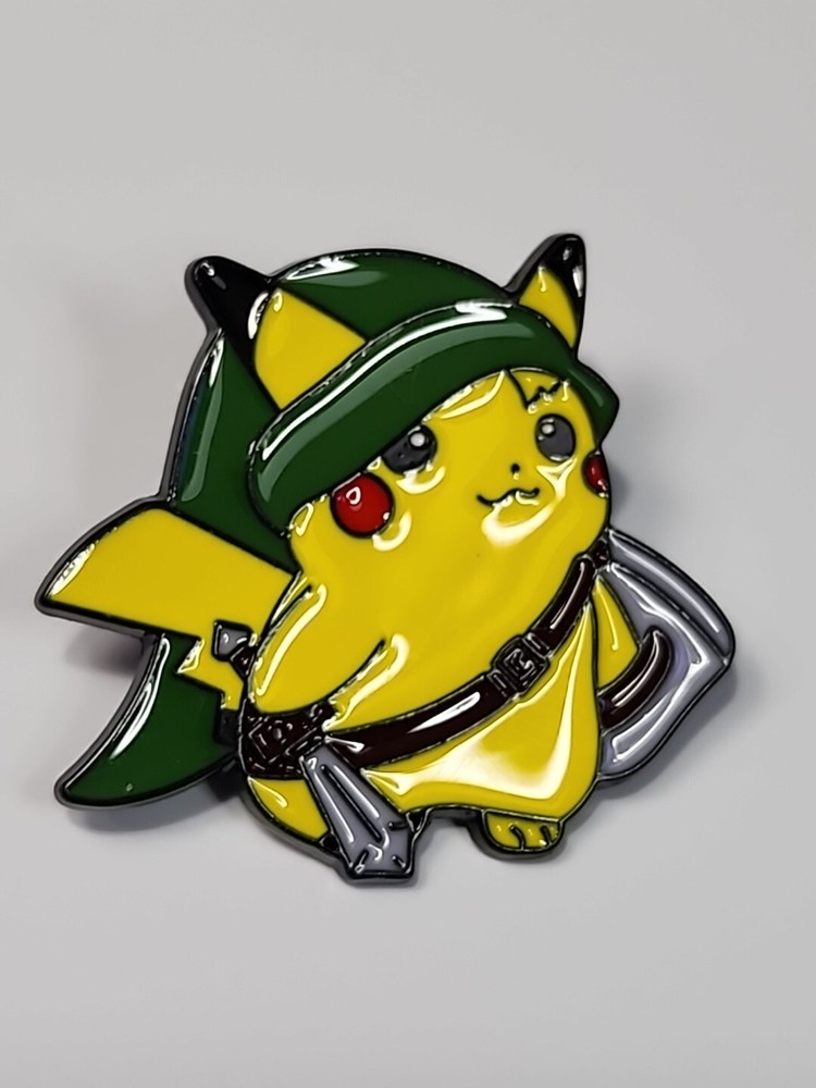 Pikachu As Link From Zelda Lapel Pin