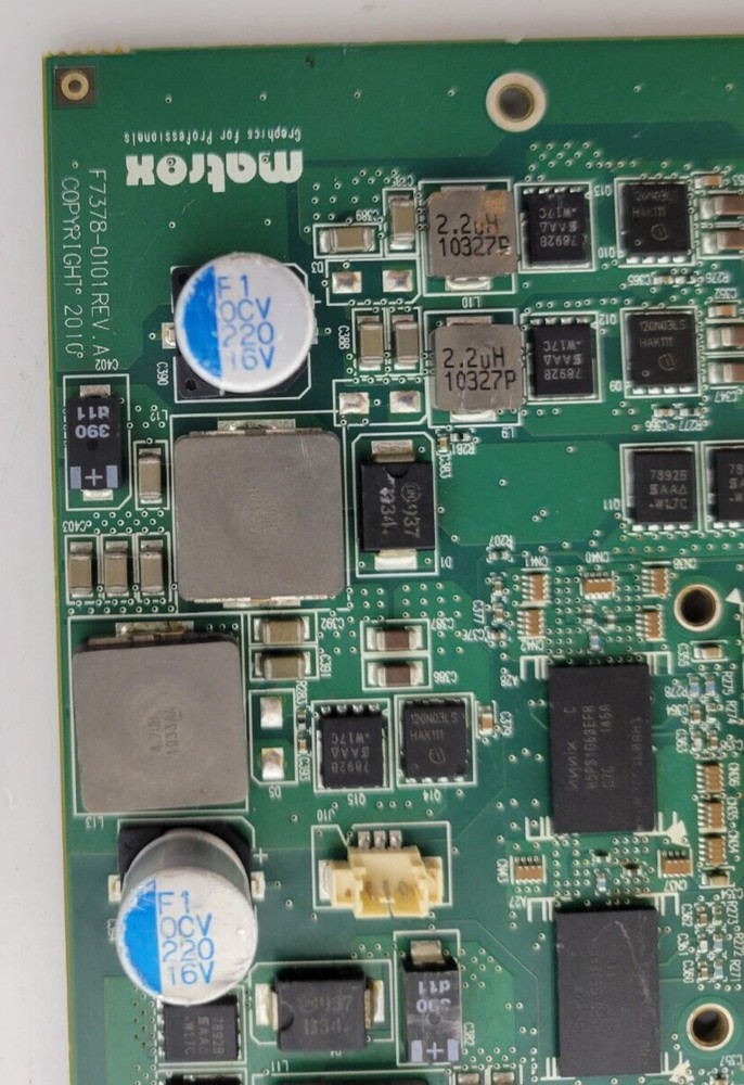 MATROX F7378-0101 PX-A1 CONTROLLER BOARD GRAPHICS EDITING