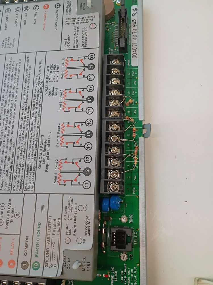 Bosch D9412GV2 Special Execution Control Panel - Tested & Working - Used