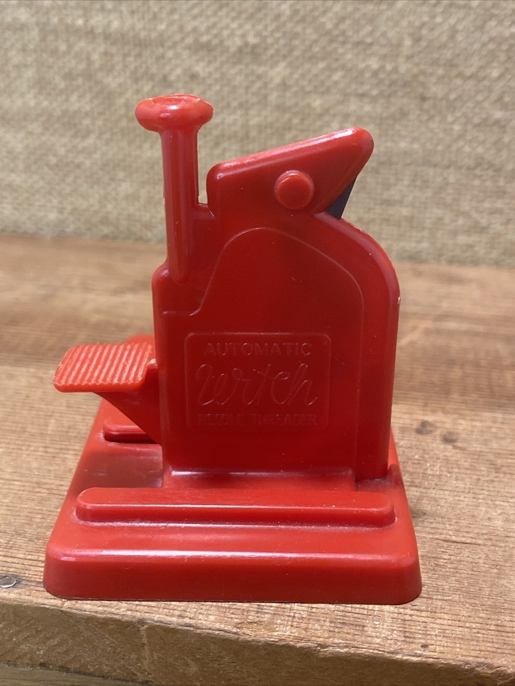 Vintage 2 Piece Witch Automatic Needle Threader Western Germany