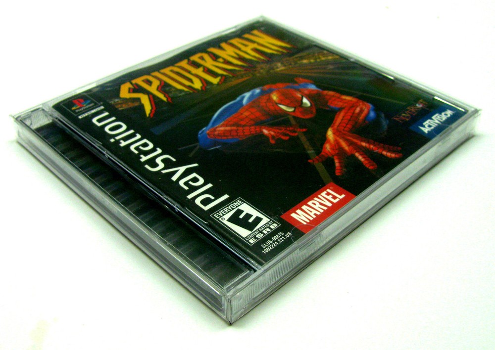 1x SONY PS1 PLAYSTATION ONE CIB CD - CLEAR PROTECTIVE BOX PROTECTOR SLEEVE CASE
