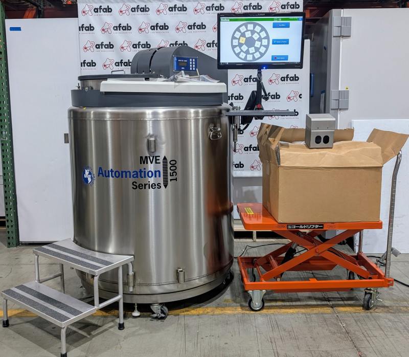 MVE 1500 Automation Ready Cryogenic Freezer