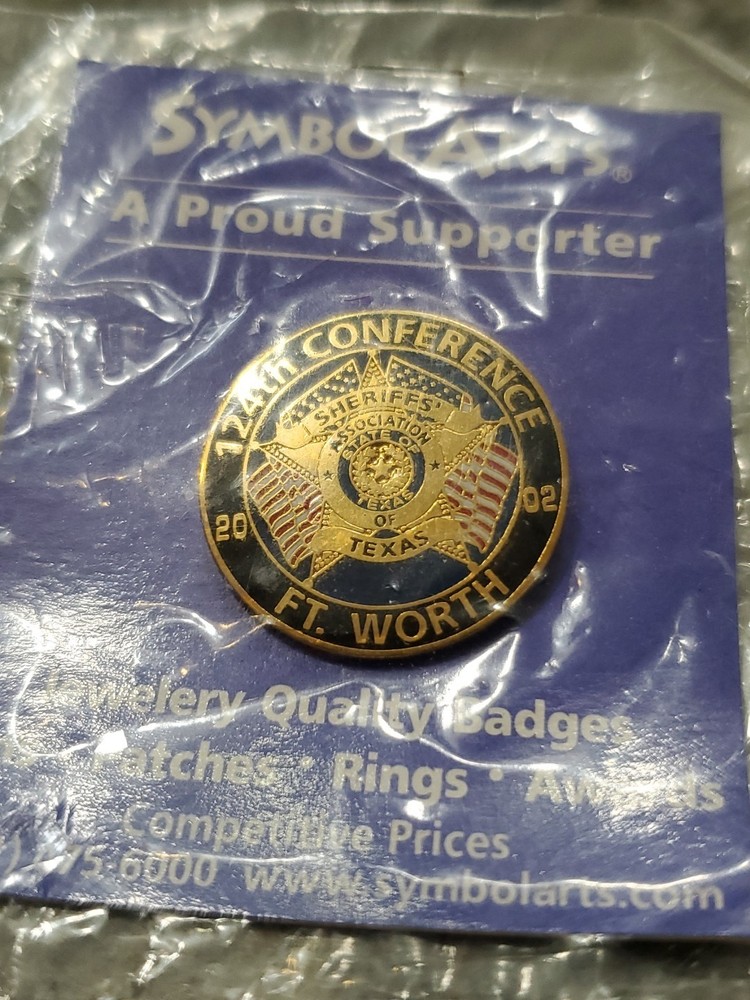 Forth Worth Texas Sheriff Police Pin
