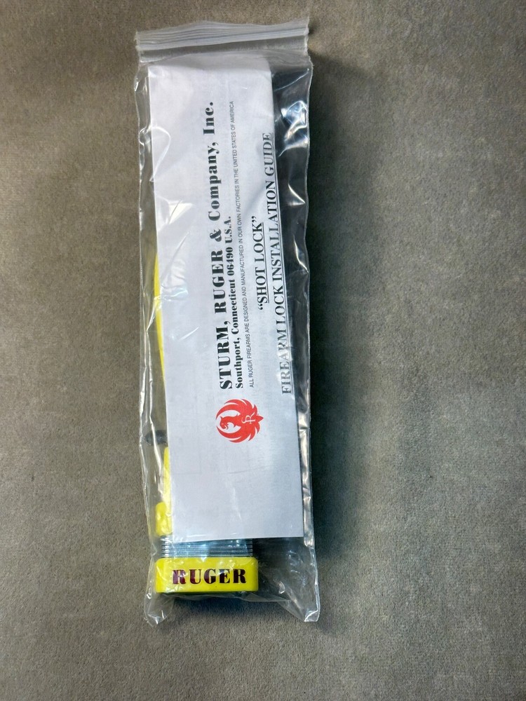 Ruger Cable Gun Lock - 2 Keys