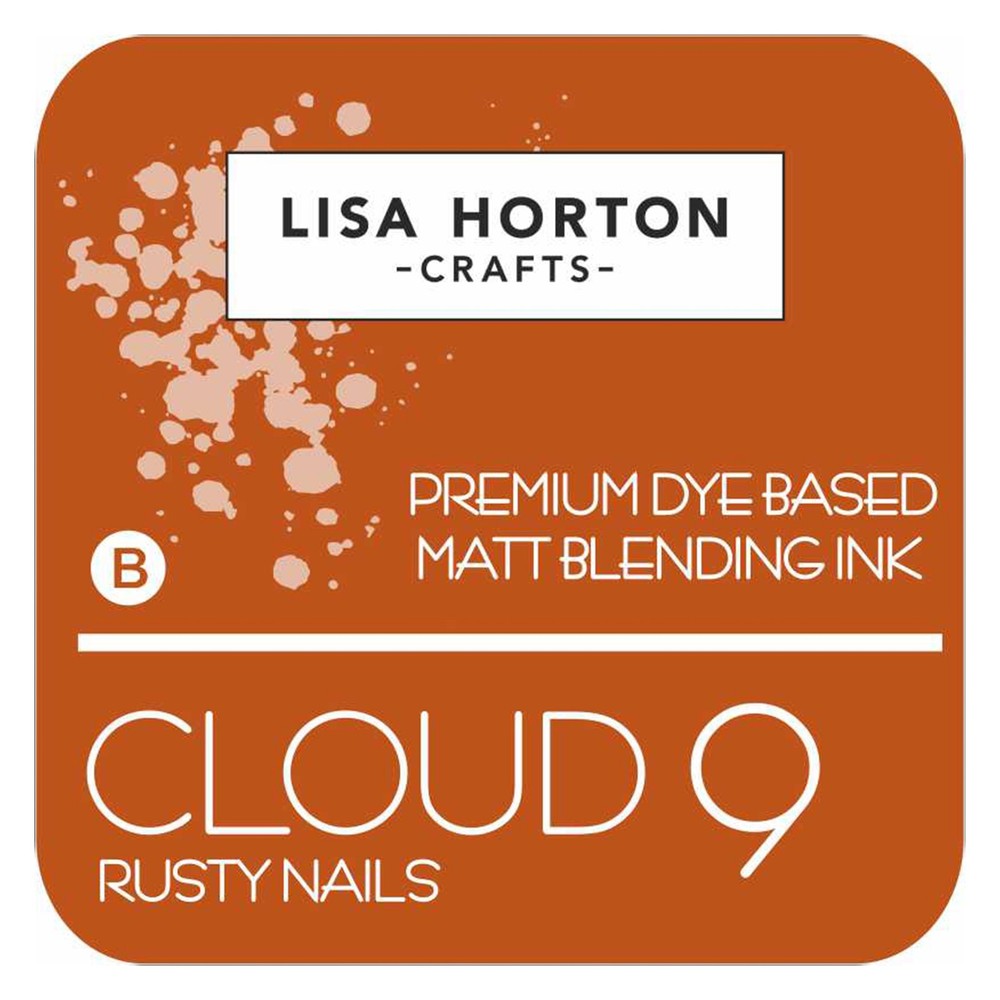 Lisa Horton Crafts Cloud 9 Dye Based Matte Blending Ink Pad-Rusty Nails