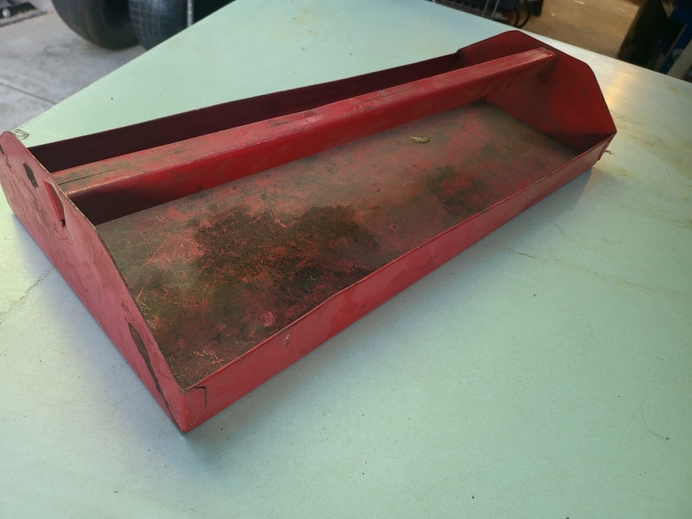 Red Tool Tray