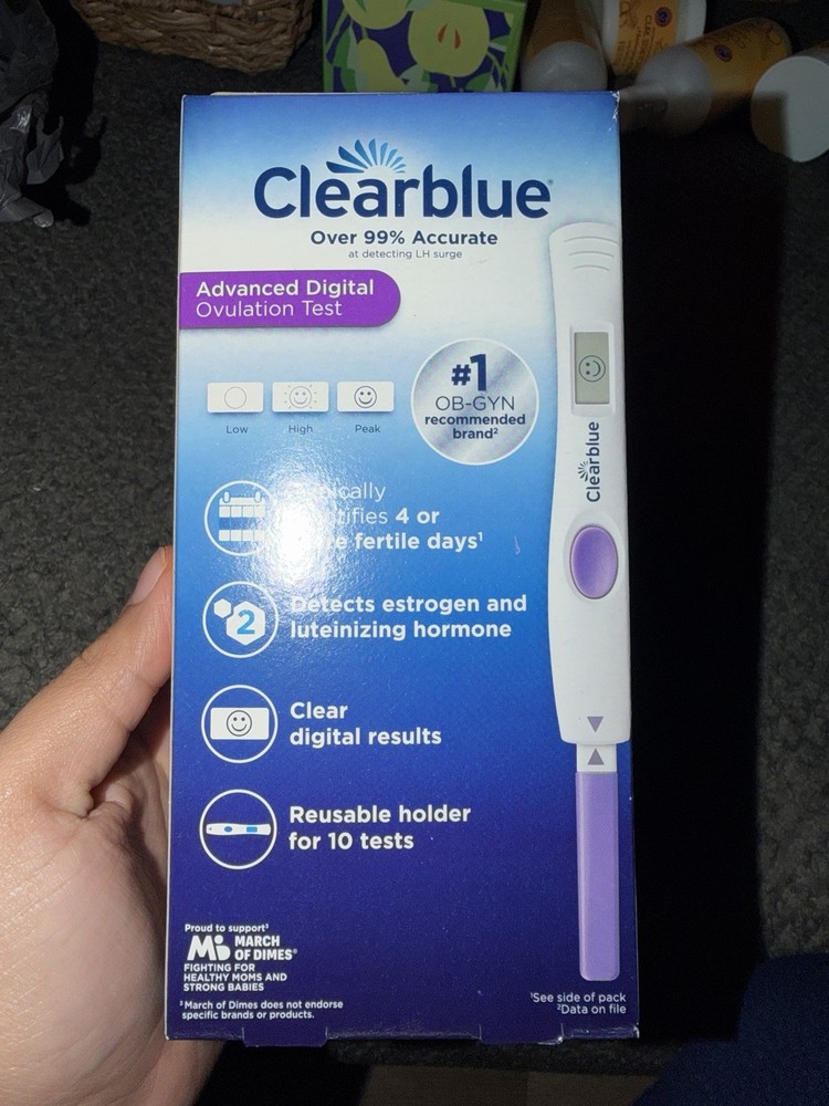 Clearblue Advanced Digital Ovulation Test 10 Tests Exp 2026/02