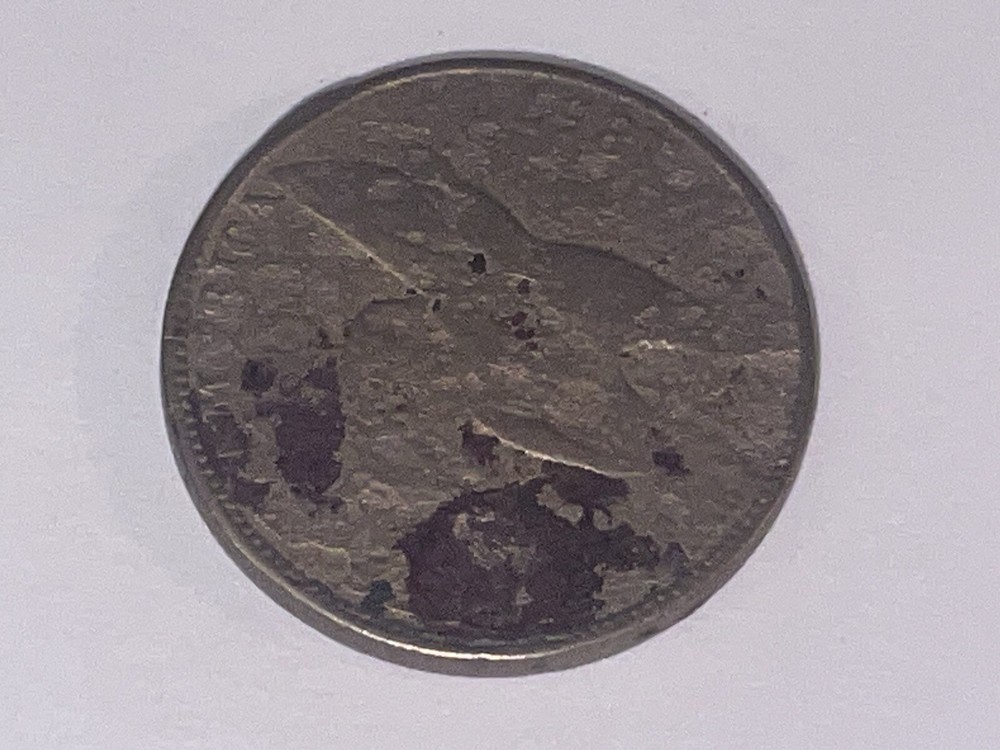 1857 Flying Eagle Cent Penny AS IS